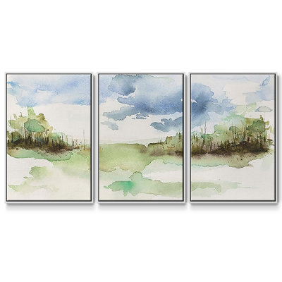 Brush Thickets I - Toile encadrée multi-pièces