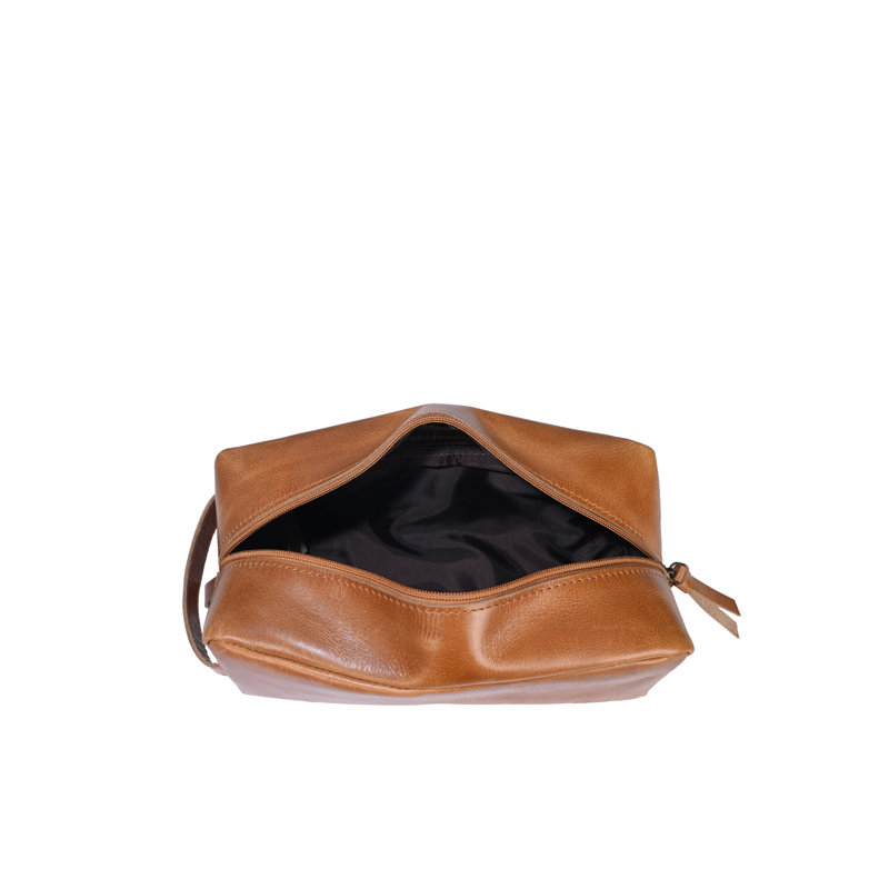 Trousse de toilette Logan, Brun