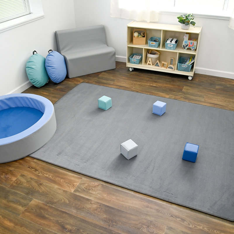 Gray Solid - Rectangle Small