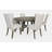 Verdonna Extendable Pine Solid Wood Dining Set-86710500