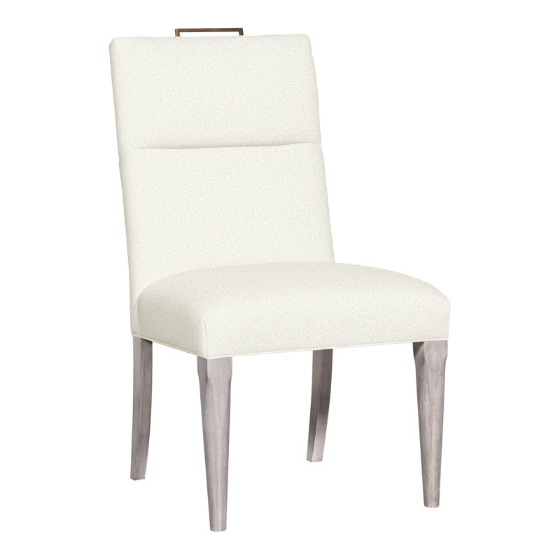 Brattle Road By Thom Filicia 20'' H Upholstered Side Chair, Dove Gray, Kenworth Pearl
