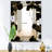Botanical Obsidian Modern Traditional Accent Mirror-40087244