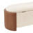 Datavia Fabric/Faux Leather Storage Bench