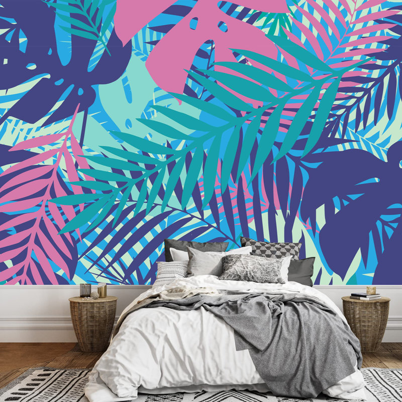 Panneau floral, L 100 po x l 144 po