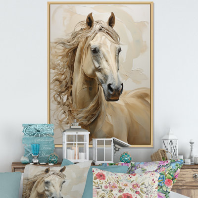 Portrait de cheval sophistiqué I