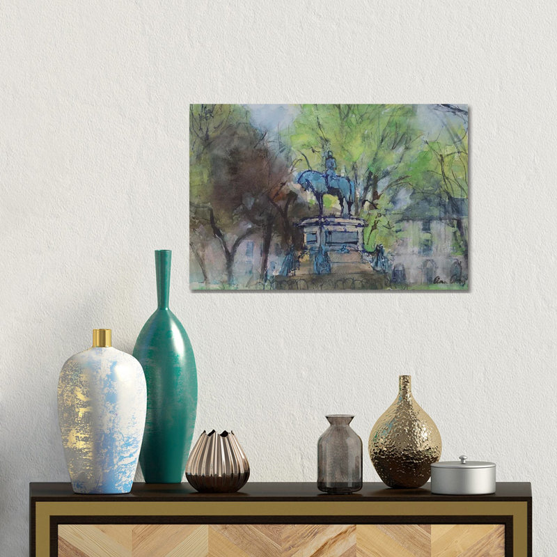 Charlotte Square, Edinburgh 1 Piece Wall Art on Canvas, 30.48cm H x 45.72cm W