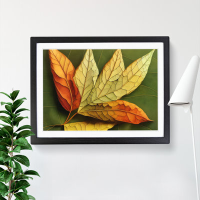 Autumn Leaf - Single Picture Frame Print