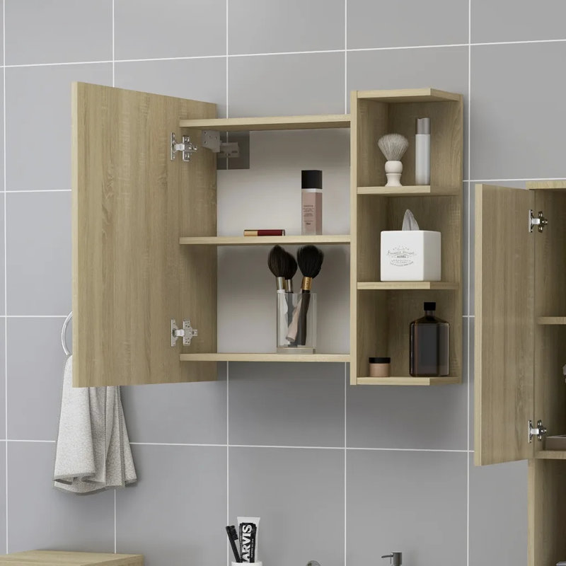 Adiza Bathroom Cabinet, Sonoma Oak