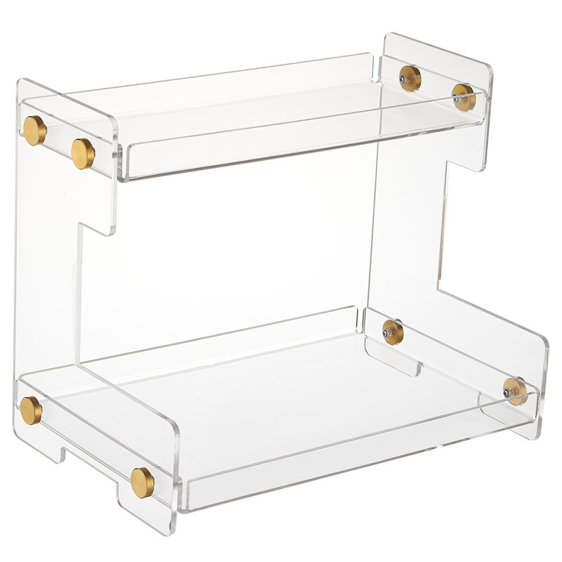 Organisateur de maquillage en plastique Pekarovic, Transparent