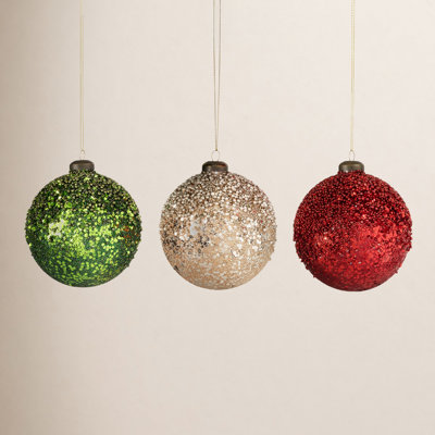Clover Lane No Pattern Ball Ornament