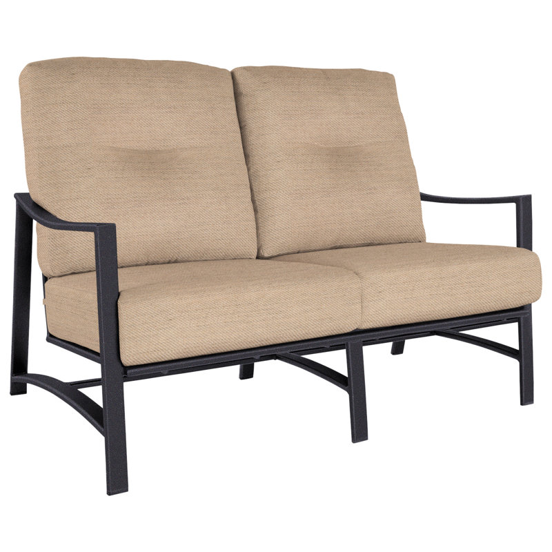 Avana Outdoor 2 - Seat Loveseat, Flagship Stone Sunbrella®, Graphite