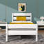 Twin Bed Frame Complete With Headboard And Footboard-905856496