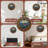 Wooden Dolphin Ocean Sunset Wall Clock
