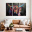 Highland Cow Highland Cow, ensemble de 3 pièces en acrylique sur toile-92790158