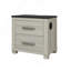 Table de chevet Augusta Brown