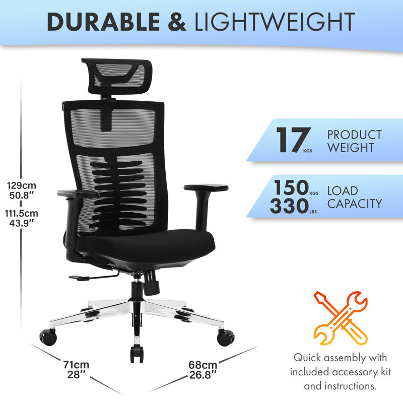 Nyxi Office Chair, Black