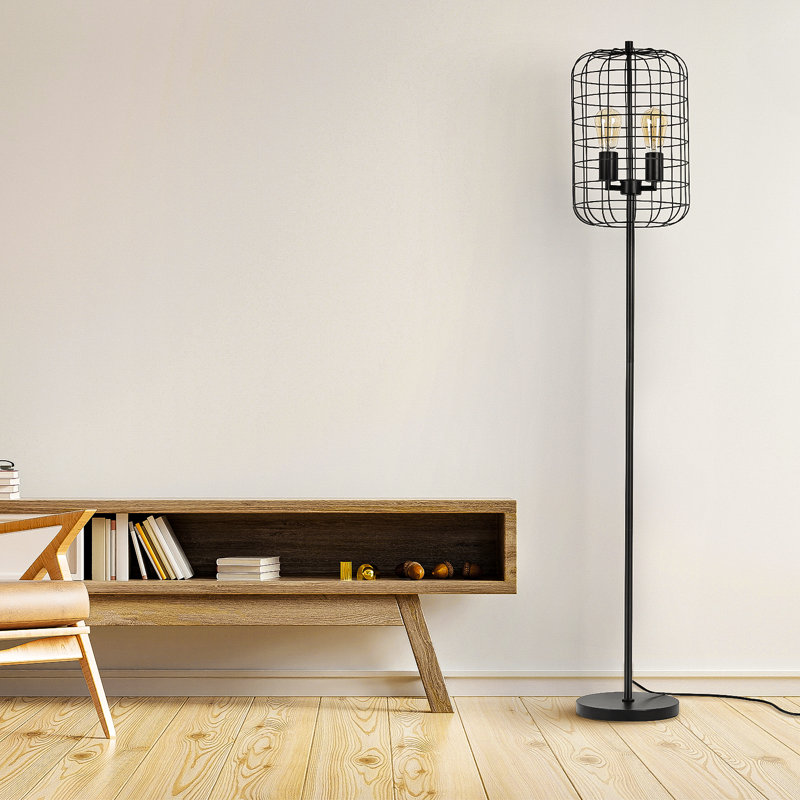 Lampe sur pied de fantaisie 53 po Makeira