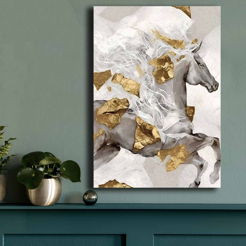 Peinture décorative sur toile