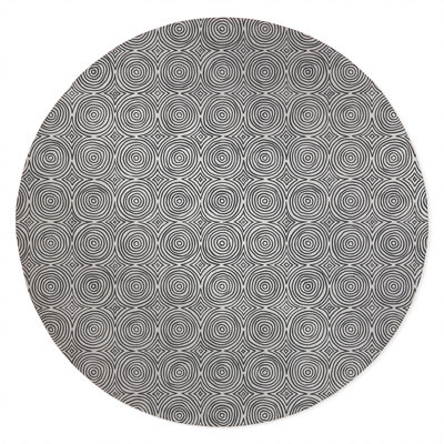 Rolling Circles Non-Slip Outdoor Rug