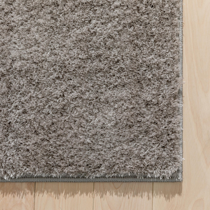Rainbow Solid Colour Sheepskin Shag Area Rug, Rectangle 120 x 160cm