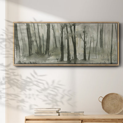 Into the Woods I- Framed Canvas