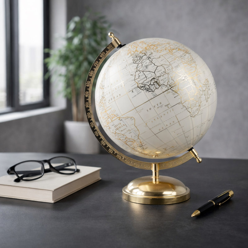 Globe terrestre en plastique Koregan
