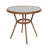 Rylan Round Indoor/Outdoor Commercial Bistro Set with Table and Two Chairs