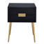 Table d'appoint avec 2 tiroirs