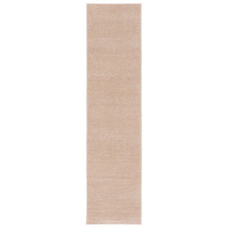 Antenor Power Loomed Polyester Area Rug in Beige, Runner 2' x 8'