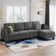 Campbelltown 3 - Piece Upholstered Sectional