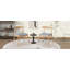 Ensemble de 2 chaises de salle à manger de style Mid-Century moderne, rembourrées confortables avec pieds évasés et structure en bois d'hévéa durable-1983474695