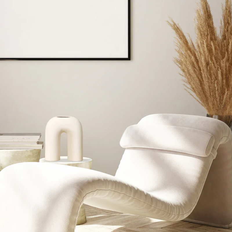 Zo Vase, White