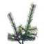 Arbre de Noël artificiel pré-éclairé Levance avec changement de couleur DEL de 3 lumières basse tension coaxiales à 3 fonctions de 3 mm-1585608097