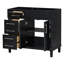 Armoire de salle de bain 36 po - style autoportant avec tablette réglable et aspect intérieur spacieux