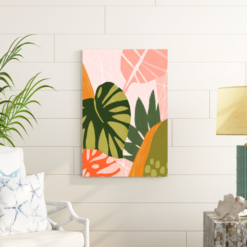 Jungle Collage I, H 36 po x l 24 po x P 1,25 po