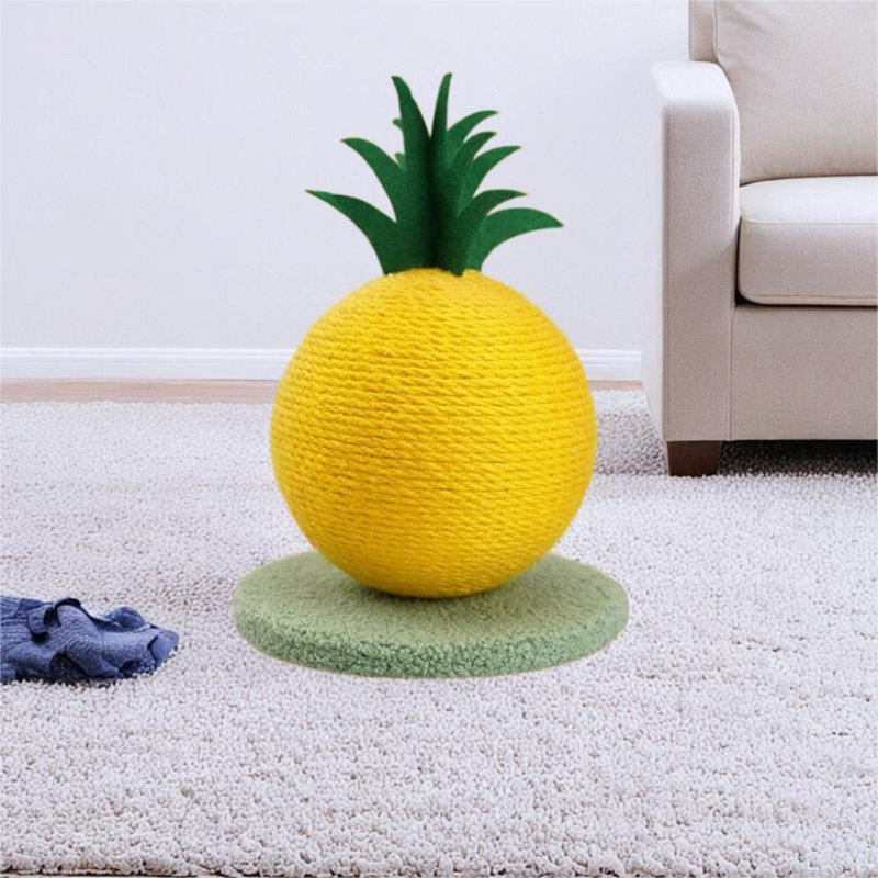 Fruit-Shaped Wear-resistant Sisal Cat Scratching Post