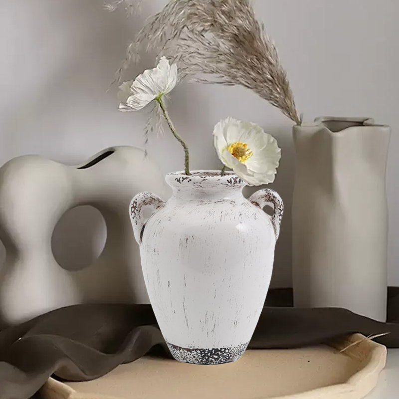 Vase en céramique, Blanc