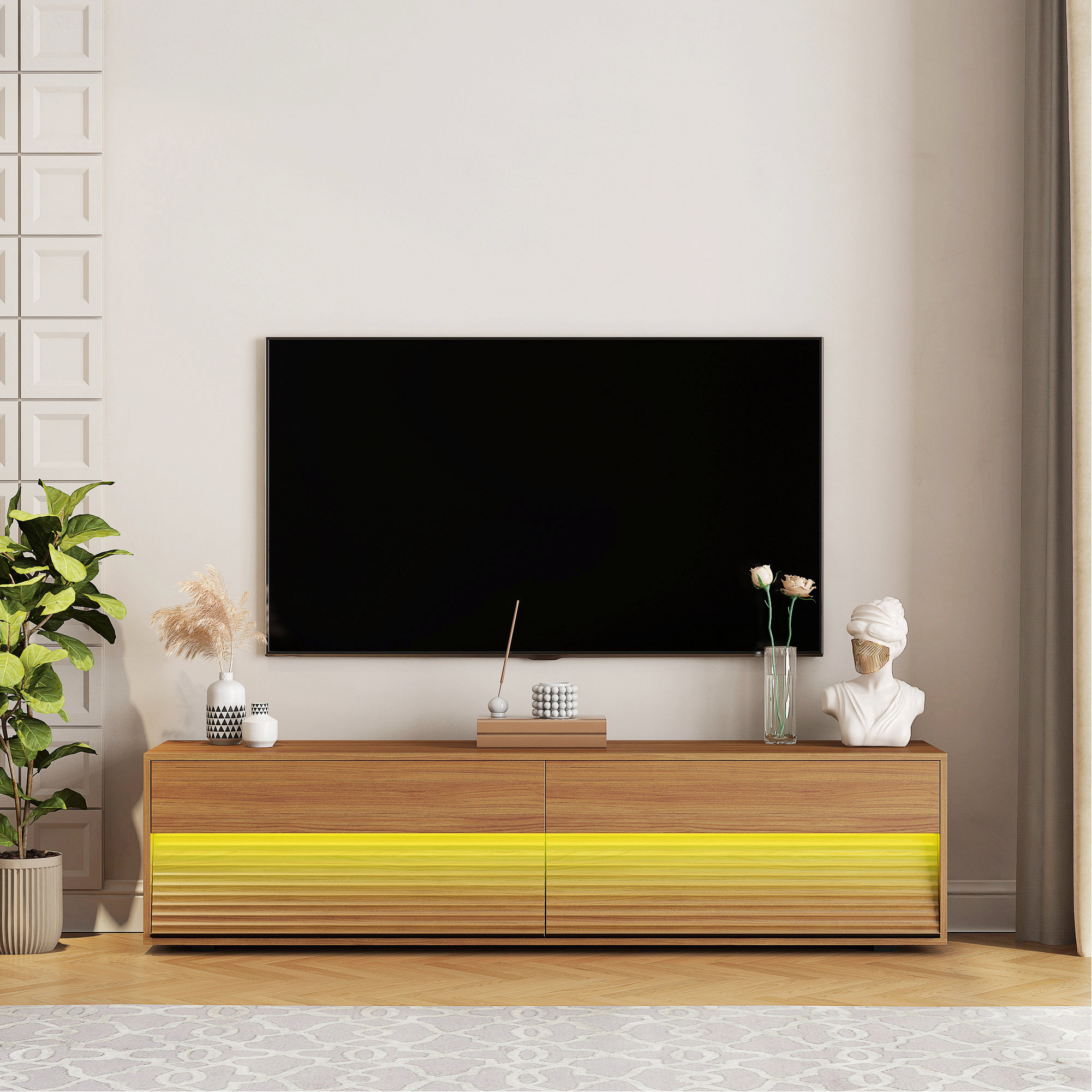 View of 10 Stylish Media Consoles for Small Spaces (Starting at $168 ...