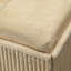 Easton Hide Ottoman, Grey-49222397