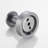 Round Base Wall Hanging Coat Hook With Screws- Gun Grey Towel Hook, 2 Pack, For Entry Shoe Cabinet, Wardrobe Bathroom Bedroom Furniture Hardware-119738409