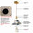 1 - Light Single Ceramic Pendant Light-1406940415