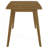 Off-White And Chestnut 5-Piece Dining Set