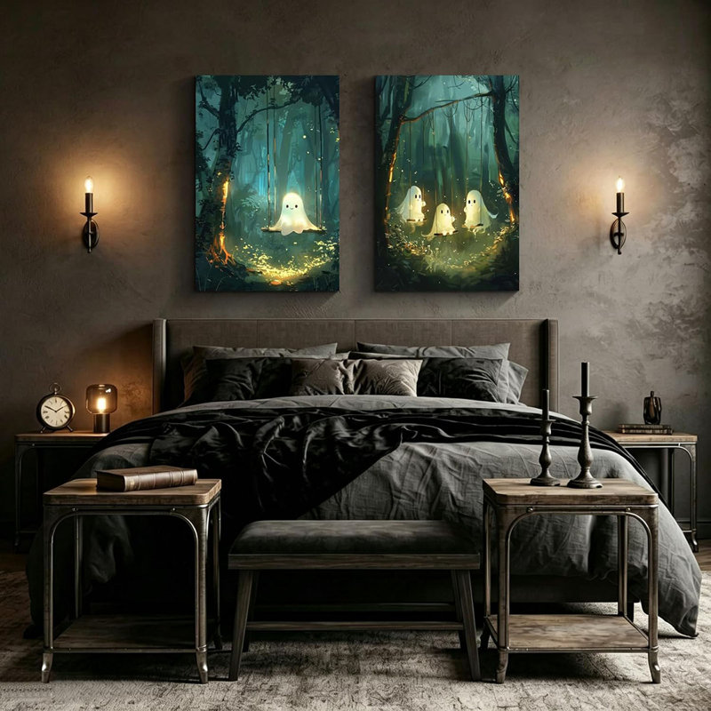 2 Piece Wrapped Canvas Wall Art, 60cm H x 40cm W