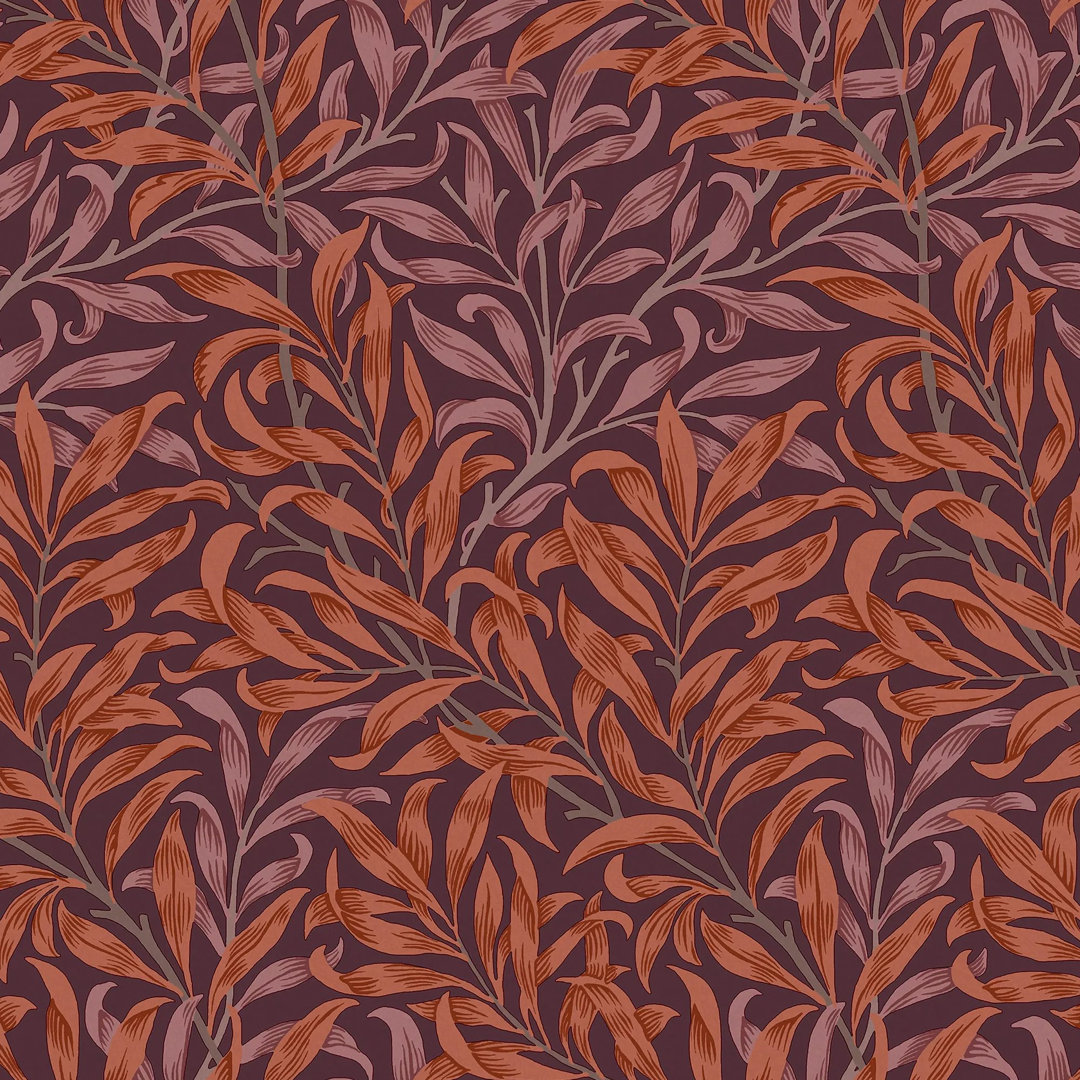 William Morris At Home Willow Bough Wallpaper Plum - Image 6