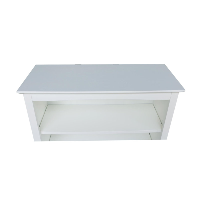 Aspatria Bookcase, (5 Shelves) 60" H x 32" W x 12" D, White