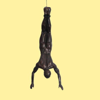 3D Resin Climbing Man Wall Sculpture Handmade Wall Art Home Decor Sculptures