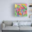 Art mural sur toile tendue - «Loose and free» de Suzanne Allard pour décoration de salon, de chambre à coucher ou de bureau - 24 x 24