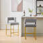 Tabouret de comptoir rembourré de 26 po avec structure en métal (ensemble de 2)-1582638034-1582590238