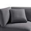 Cassandra Modular  2-Piece Sofa - Charcoal