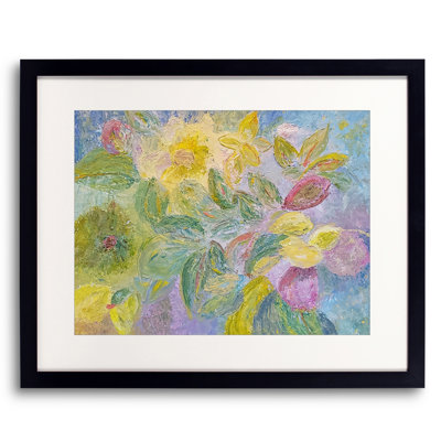 Dancing Buds Print by Marsha Heller